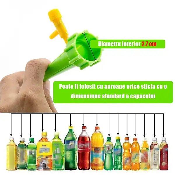 Folosiți fiecare sticlă