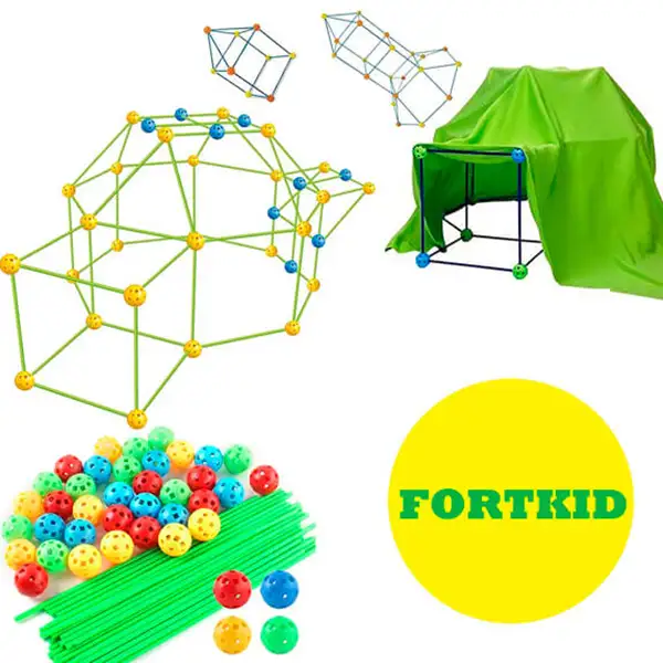 Kit de construcție a unei fortărețe pentru copii FORTKID®