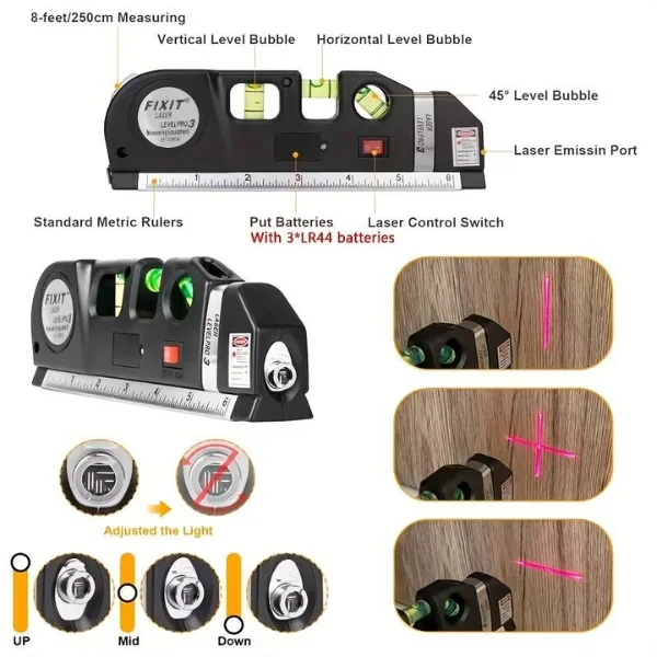 🎯 Precizie laser