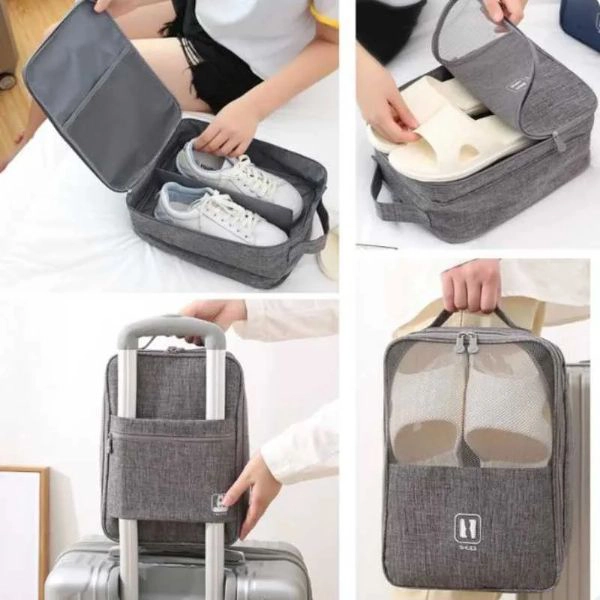 Călătorește cu ușurință cu geanta multifuncțională SHOEPACK®