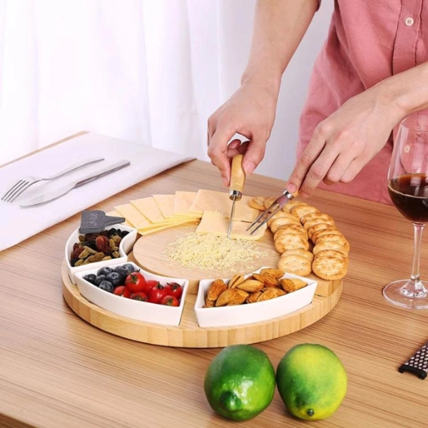SNACKPLATTER®: Serviți brânză cu stil și eleganță