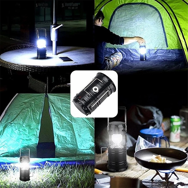 CAMPGLO®: Lampă multifuncțională pentru camping și turism