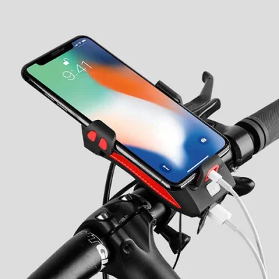 Suport de telefon multifuncțional 4 în 1 BikerPro® pentru bicicletă