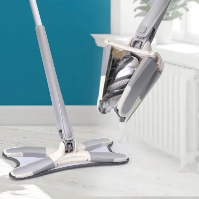 Mop inovator pentru podea în formă de X MOPEX® 