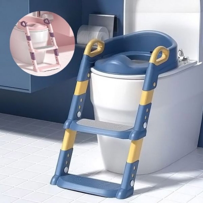 Scaun de toaletă pentru copii cu trepte - KIDDISTEP®
