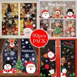 60 buc. Autocolante decorative de Crăciun pentru o atmosferă magică XMASCLINGS®