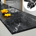 Folie autoadeziva impermeabila cu efect de marmura 3m x 60cm Marbleex®