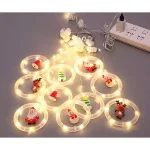 Inele LED Luminoase de Crăciun JollyRings®, koledni sveteshti led prusteni