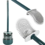 Perie inovatoare de toaletă din silicon cu suport EcoBrush® perie inovatoare de toalet din silicon cu suport ecobrush