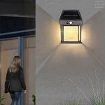 Lampă solară de exterior cu senzor de mișcare FLUXLAMP® lamp solar de exterior cu senzor de micare fluxlamp