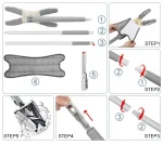 Mop inovator pentru podea în formă de X MOPEX®