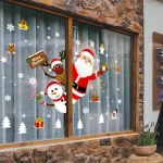 60 buc. Autocolante decorative de Crăciun pentru o atmosferă magică XMASCLINGS®