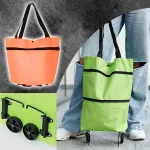 Geantă de cumpărături pliabilă cu roți FOLDNCARRY®