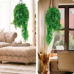 Feriga suspendată artificială (80 cm) - FERNY®, feriga suspendată artificială ferigă 80 cm