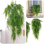 Feriga suspendată artificială (80 cm) - FERNY®, feriga suspendată artificială ferigă 80 cm