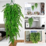 Feriga suspendată artificială (80 cm) - FERNY®, feriga suspendată artificială ferigă 80 cm