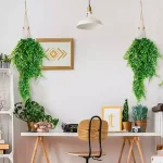 Feriga suspendată artificială (80 cm) - FERNY®, feriga suspendată artificială ferigă 80 cm