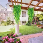 Feriga suspendată artificială (80 cm) - FERNY®, feriga suspendată artificială ferigă 80 cm