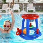 Coș de baschet gonflabil pentru piscină – DUNKSPLASH®