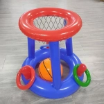 Coș de baschet gonflabil pentru piscină – DUNKSPLASH®