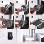 Mașină de tocat carne electrică automată - MESOMIX®